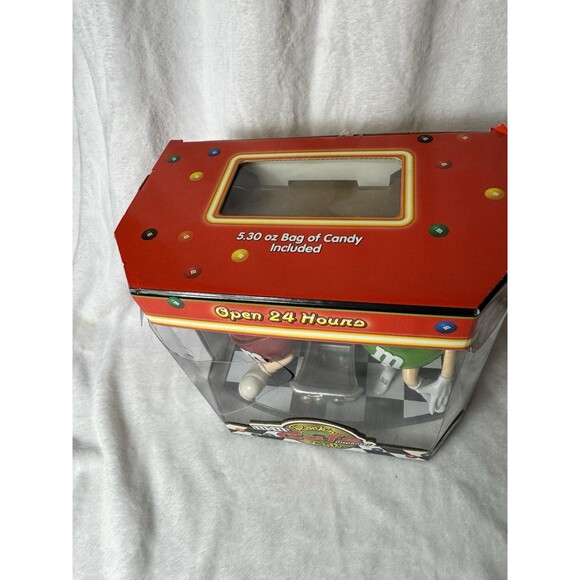 M&M Rock Café Roll Candy Dispenser Jukebox Red & Green Characters 1980s - Picture 6 of 10